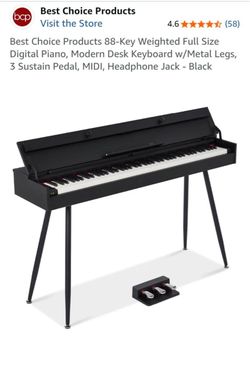 Best Choice Products 88-Key Weighted Digital Piano