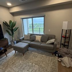 Sofa and ottoman