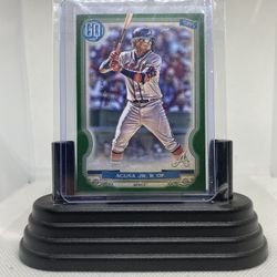 Ronald Acuña Jr. 2020 Topps “Gypsy Queen” Card#187