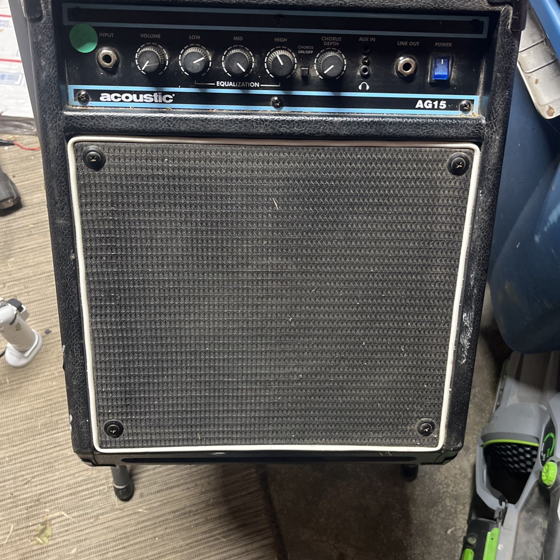 Acoustic AG15 15W 1X8 Acoustic Guitar Combo Amp