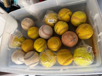 Softballs set x18