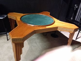 Custom Hand Made Game Table 