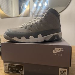 Jordan 9 Cool Grey Size 11