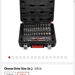 ICON 3/8 in. Socket Set - 54 Pieces 