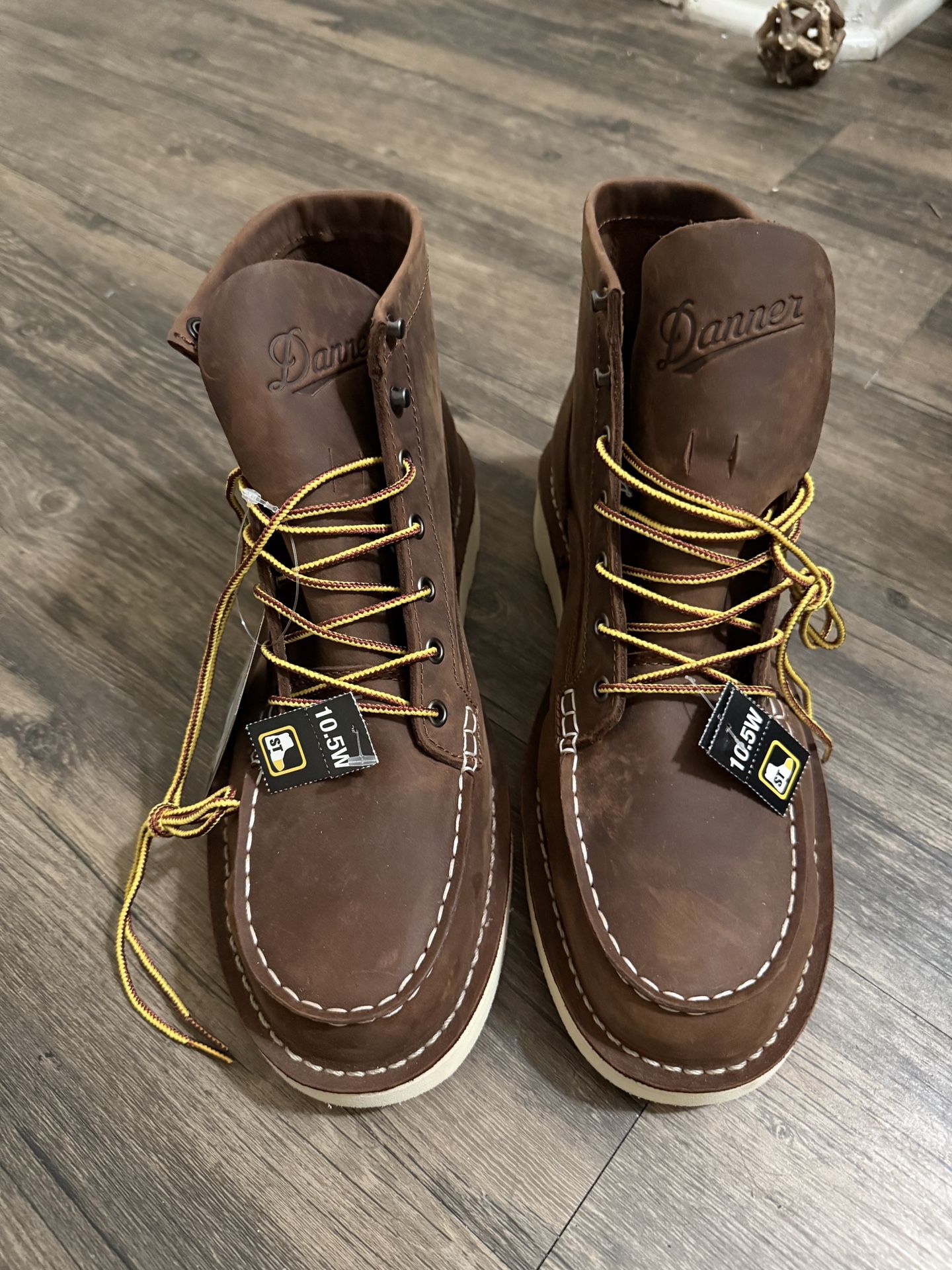 Work Boots W/  Insoles Size 10.5W