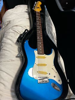 Blue Japanese Stratocaster