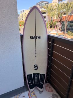 SMTH Shapes Cosmic Fish Surfboard 5’8