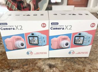 Seckton Upgrade Kids Selfie Camera, Christmas Birthday Gifts for Girls Age 3-9, HD Digital Video Cam 