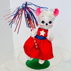Annalee 4th of July Patriotic Mouse 6”