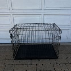 Large Wire Dog Kennel Crate You And Me 24” X 36” X 22.5”