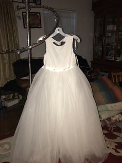 David’s bridal flower girl dress