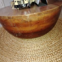 Wood Coffe Table TV stand Holds Ip To 50'