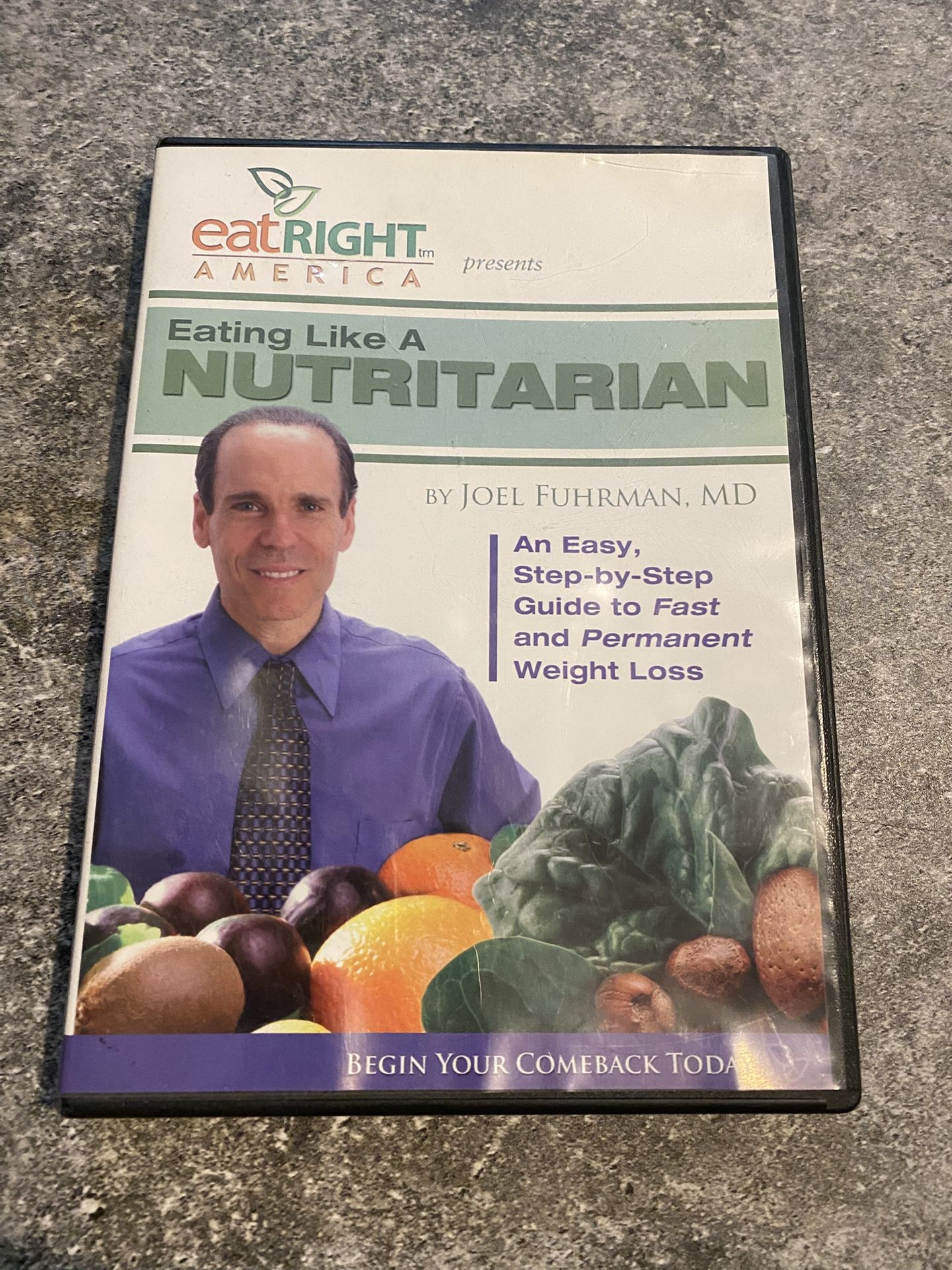 Eat Right America By Joel Fuhrman, DVD Eating like a Nutritarian (Weight Loss)