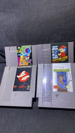 Wrecking crew  &. Simons quest & wood serf & ghostbusters