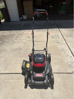 Cordless Hyper tough electric battery lawn mower