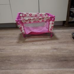 Girls Doll Bed 