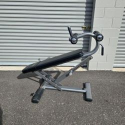 Weight Ab Crunch Bench 