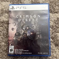 Crimson desert for playstation 5