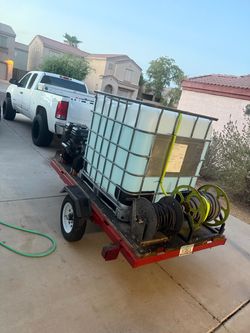 Pressure Washing setup for 2