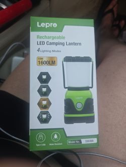 LED camping lantern