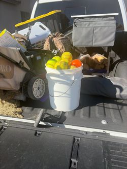 Bucket of Softballs – Good Condition – Great for Practice