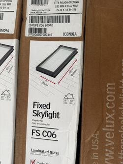 Velux Skylights 21in By 45in I Have x4