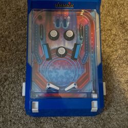Retro Arcade Electronic: Pinball - Tabletop Game, Vibrating Bumpers, LED Lights, Sound Effects, 1 Player, Ages 6+