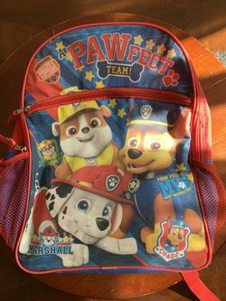 Paw Patrol backpack