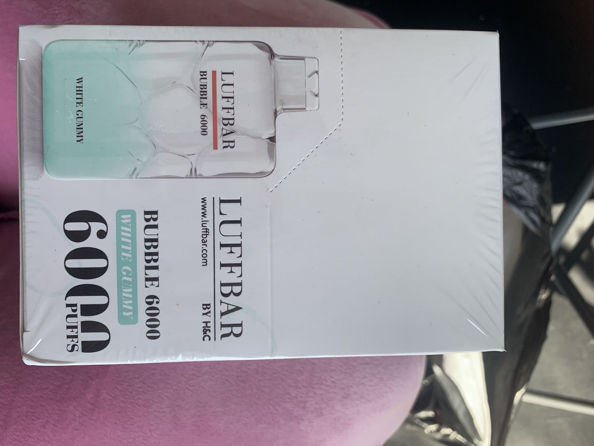 Luffbar 6000 Puffs Clear