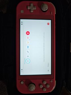 Coral Pink Nintendo Switch Lite