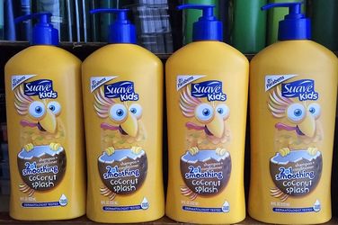 4 Suave Kids 2 In 1 Shampoo And Conditioner 