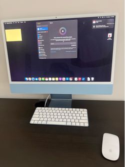 iMac 2020 blue