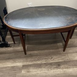 Antique Wood Living Room Table