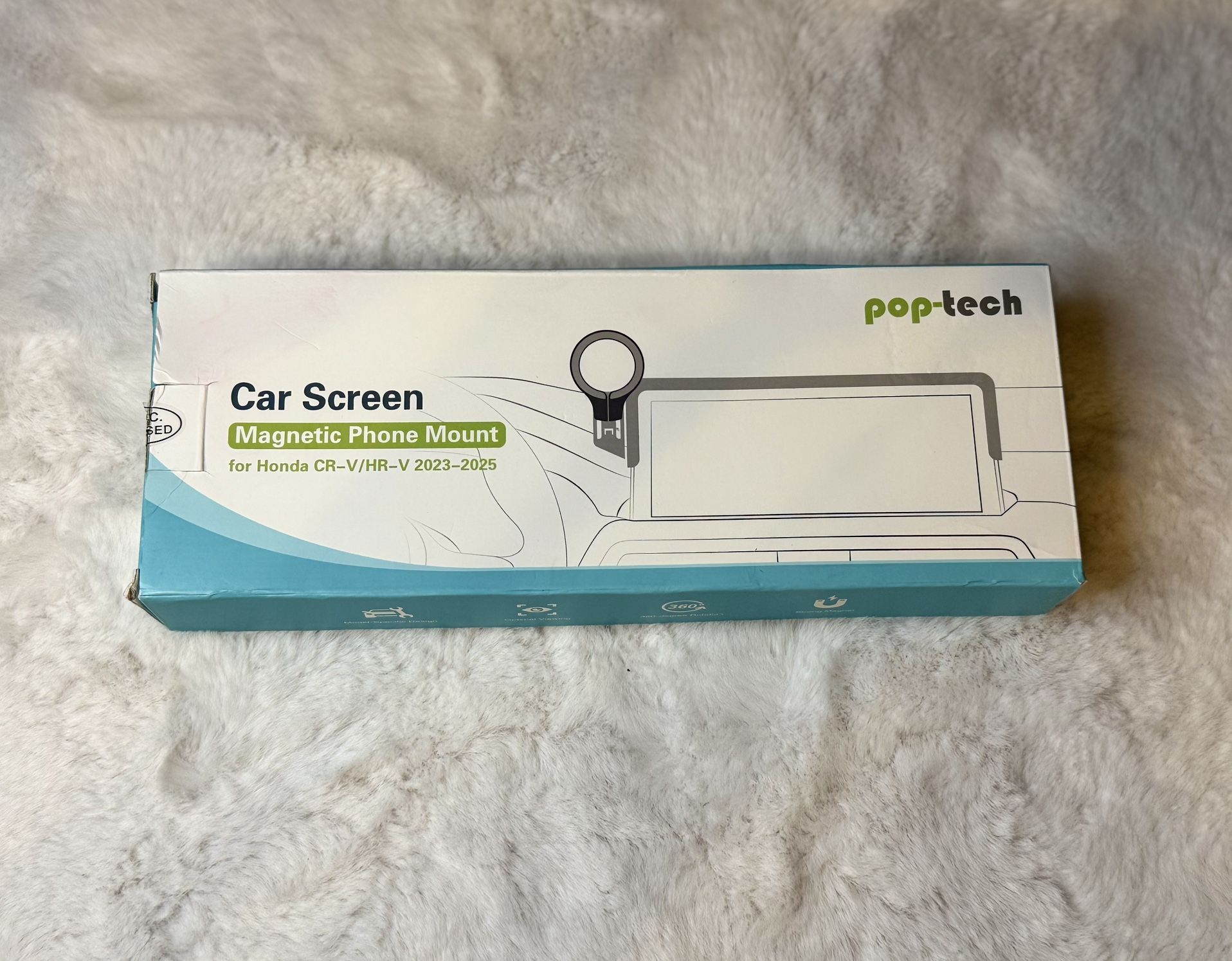 Pop-Tech Magnetic Car Screen Phone Mount for Honda CR-V HR-V 2023–2025