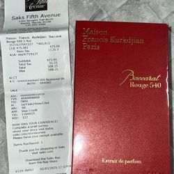 Baccarat Bouge 540