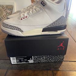 Jordan 3 White Cement Reimagined