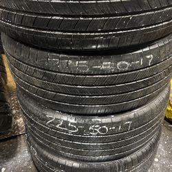 225-50-17 Used Set 