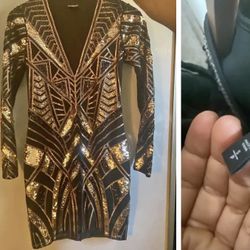 express sequins dress