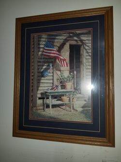 Americana print 23x29