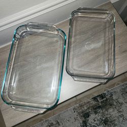Pyrex Glass Baking Pans - 2