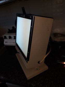 Vintage cray x-ray light lamp viewer