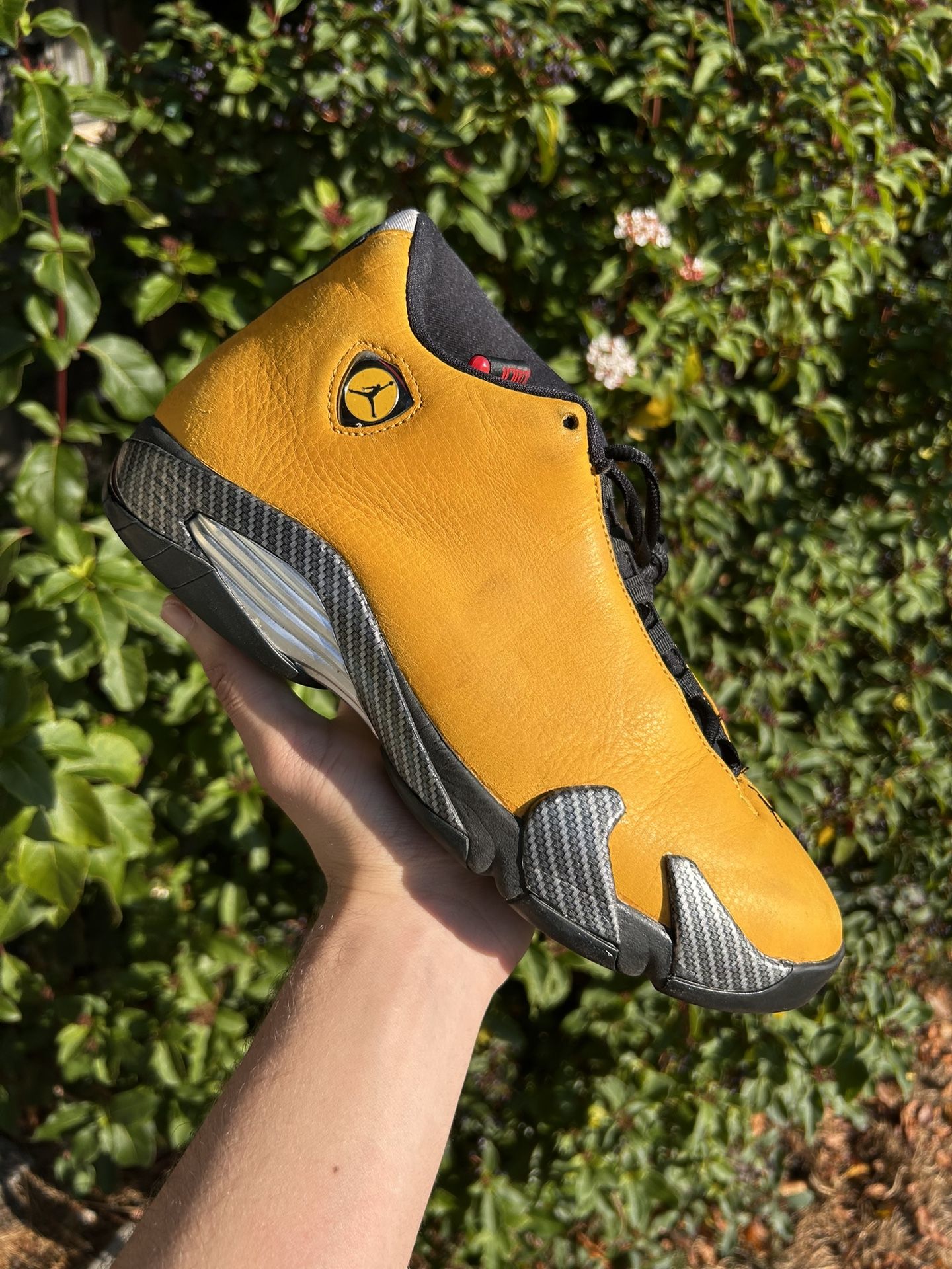 Air Jordan 14 Retro Reverse  Ferrari  - Size 8 Men’s - Used Lightly Without Box