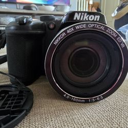 nikon coolpix b500 16mp 40x optical zoom digital camera w/built-in wi-fi nfc & bluetooth