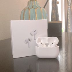 White Airpod Pro Gen 2s
