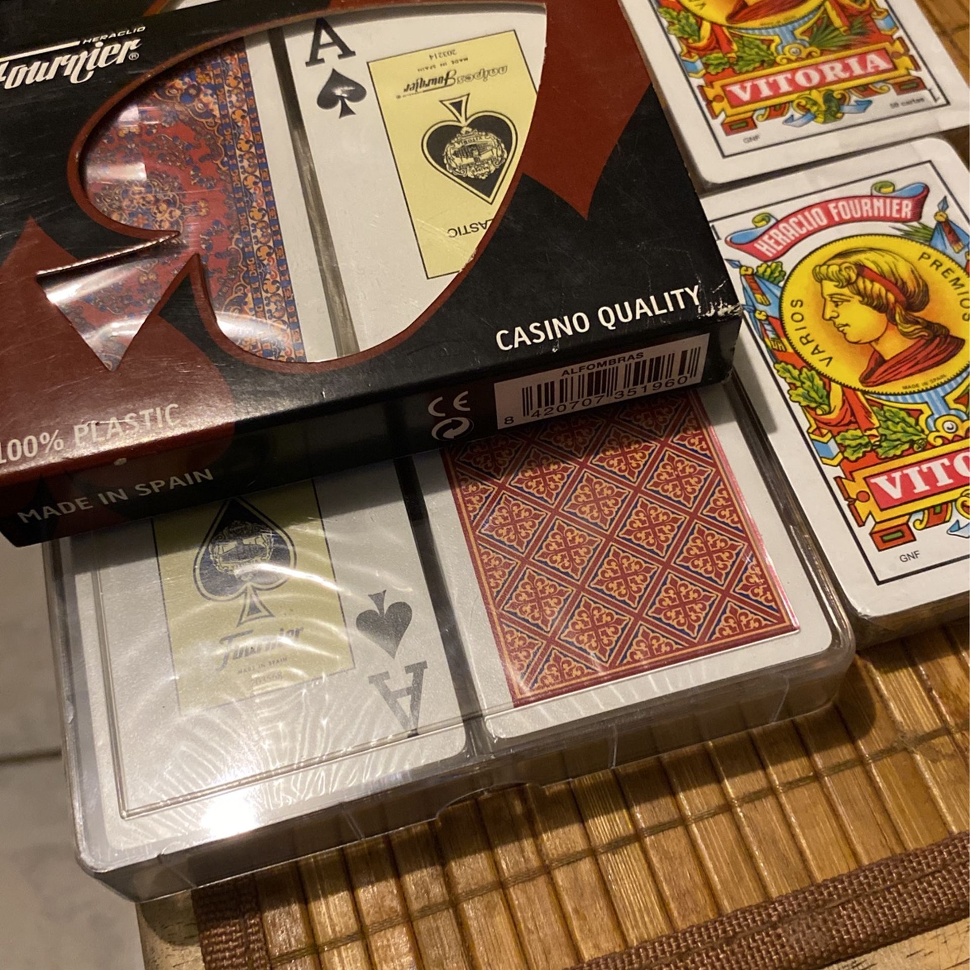 Playing Cards And Tarot Cards