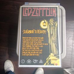 Led Zeppelin Vintage Poster 11 X 18 Inches