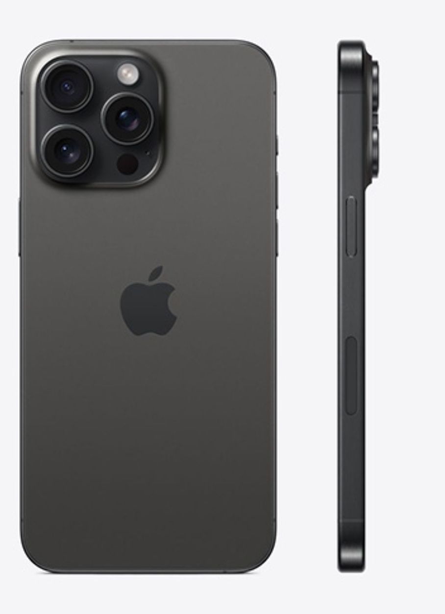 iPhone 15 Pro Max , Black , 512 GB