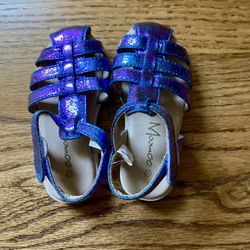 Girls Glittery Sandals NEW size 6