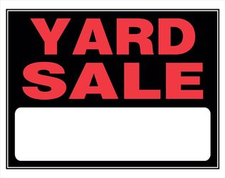 Yard sale