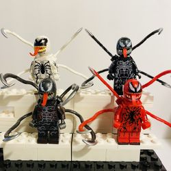Marvel Venom Minifigure Bundle Set | New Custom LEGO Compatible Toy